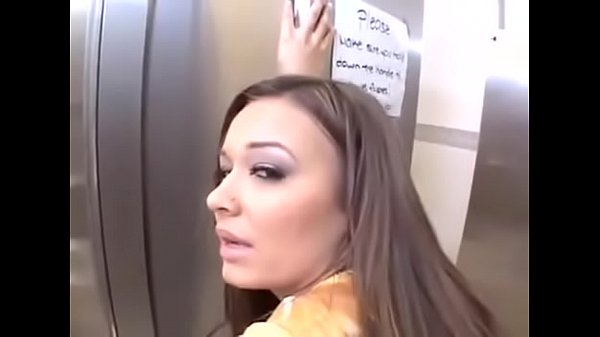 Anal in public bathroom